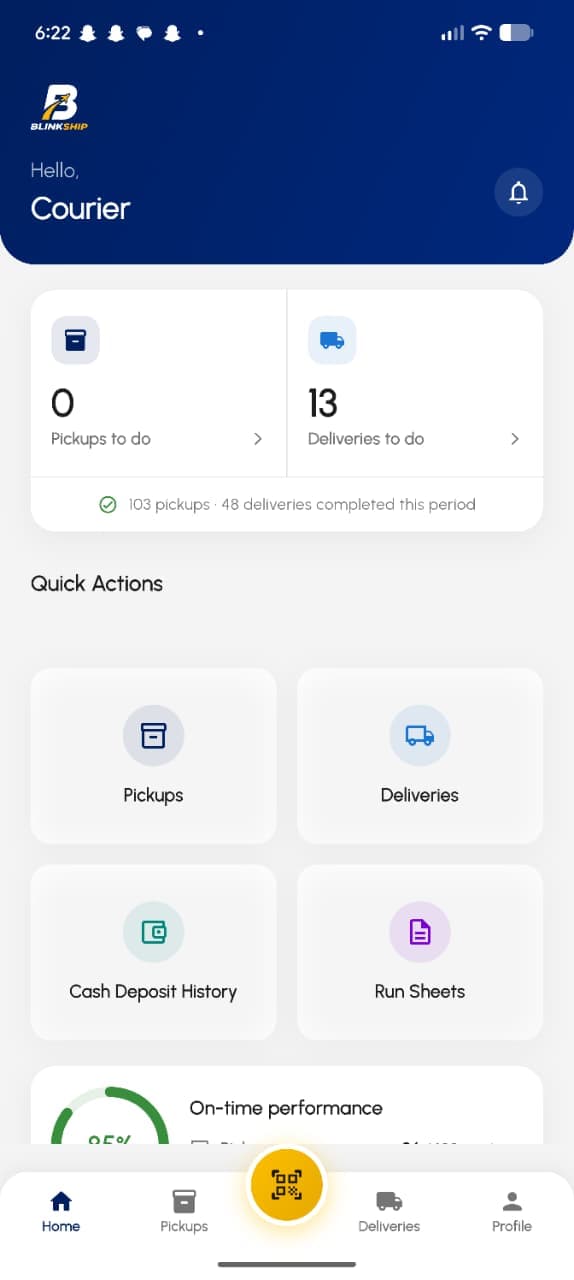 Mobile apps project screenshot